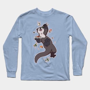 Sushi Otter Long Sleeve T-Shirt